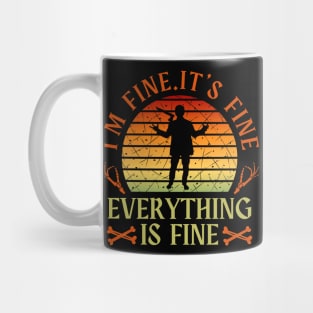 I'm fine.It's fine. Everything is fine.zombie Mug